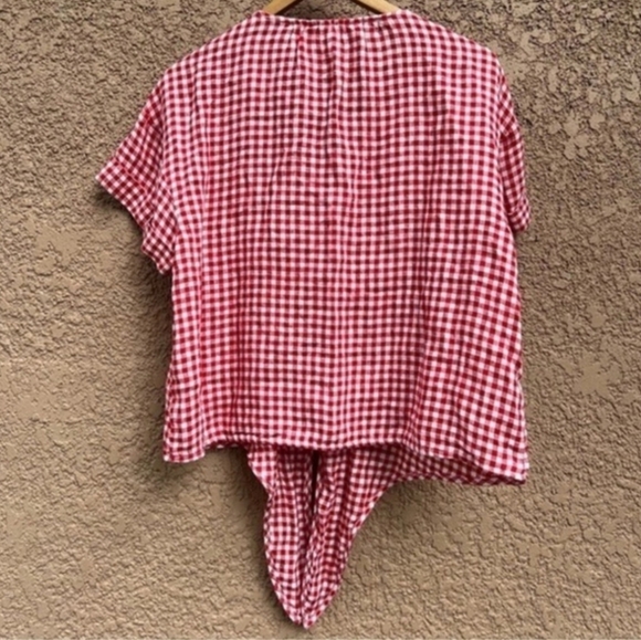 Charter Club Luxury Checkered Top - Picture 2 of 7